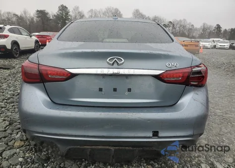 2018 Infiniti Q50 Luxe from USA, damaged, VIN JN1EV7AP8JM363364